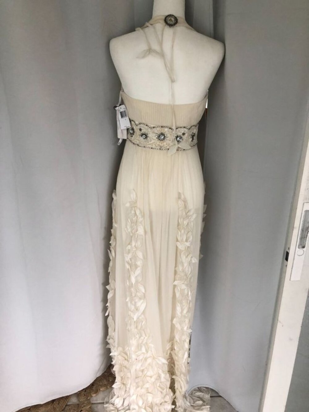 D358 Sue Wong Ivory Wedding - Formal - Evening - Vintage - Long Dress - Picture 2 of 10
